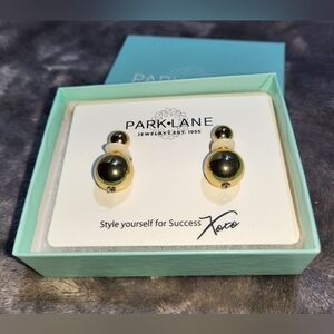 Park Lane Yellow Gold Earrings